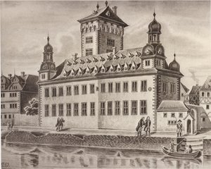 Il castello elettorale nello stato prima del 1811 da Nikolaus Schlad